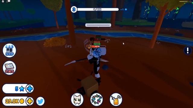 ЧИТЕРСКИЙ МЕЧ УБИВАЕТ ВСЕХ С 1 УДАРА! ROBLOX Lumber Fighting Simulator смотреть онлайн
