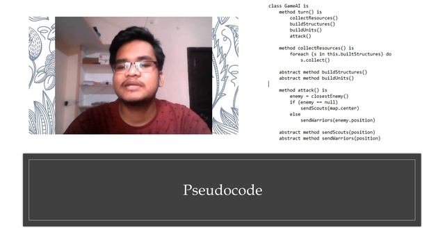 Template Method Design Pattern Digital Assignment - 1: 18MIS0050 Uday Kiran S смотреть онлайн