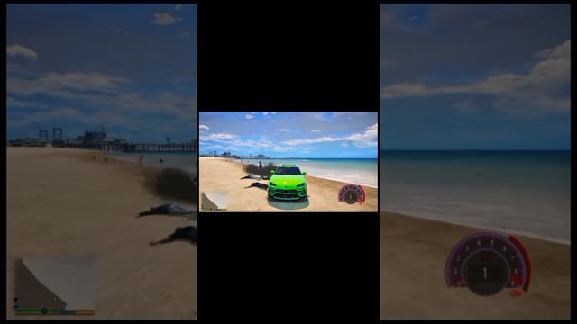 GTA-5 MICHEL STIL THE LAMBORGHINI AND KILL THE ONER смотреть онлайн