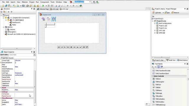 Создание базы данных Телефонный справочник в С++ Builder смотреть онлайн
