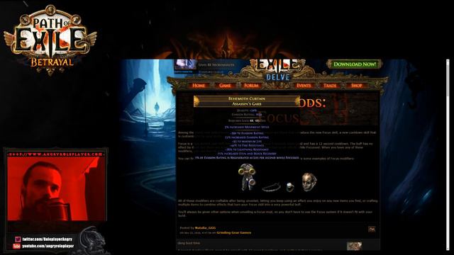 Path of Exile 3.5 Betrayal: Focus Skill & Focused Mods смотреть онлайн