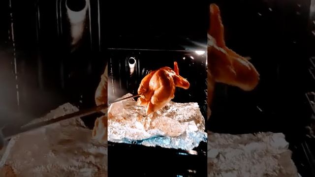 курица гриль на вертеле в духовке ???? смотреть онлайн