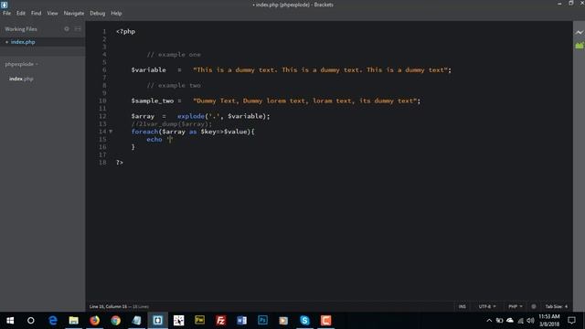 How to use PHP Explode function смотреть онлайн