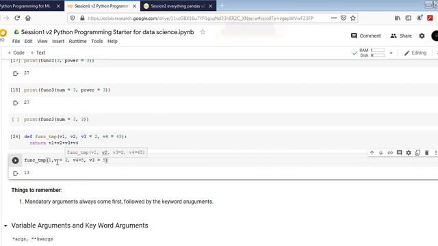 Video 3/3 – Python Functions (from the Session 5/5 – Objects and Functions ) смотреть онлайн