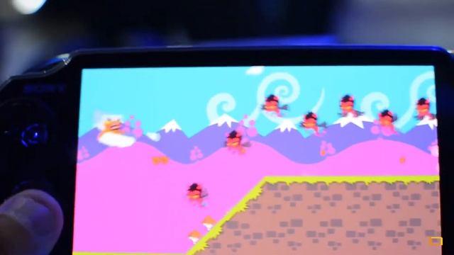 Floating Cloud God Saves the Pilgrims in HD! для PS Vita геймплей с E3 смотреть онлайн