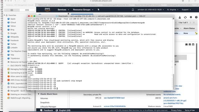 AWS Install Video | How to install MongoDB on Amazon EC2 смотреть онлайн
