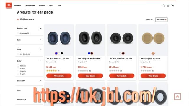 Ear pad Replacement on JBL LIVE Headphones (How to, using LIVE 460NC) смотреть онлайн