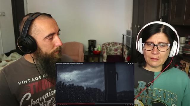 Rammstein - Meine Tränen (REACTION) with my wife смотреть онлайн