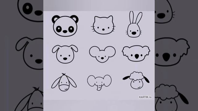 Лёгкие рисунки для срисовки #2 смотреть онлайн