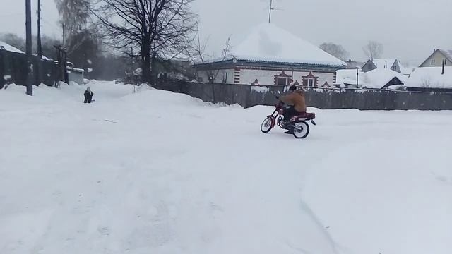 Покатушки на ЗиД пилот 50 4т,зимой. смотреть онлайн