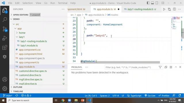 lazy loading in Angular | lazy loading l routing in angular | Angular tutorials in Telugu |routin смотреть онлайн