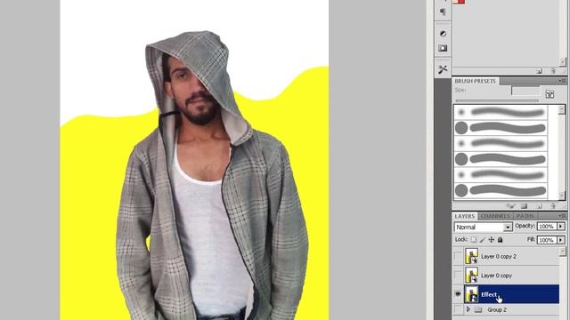 How to Turn Photos into Cartoon Effect - Short Photoshop Tutorial смотреть онлайн