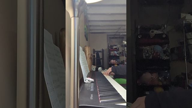 Wynne Anne Rossi Concertino in Latin Styles II. Tango by Moonlight second piano part metronome at 8 смотреть онлайн