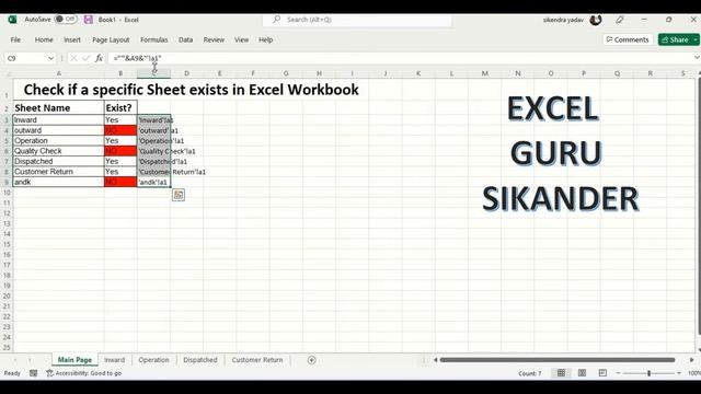 check if a specific sheet exists in excel workbook,ms excel смотреть онлайн