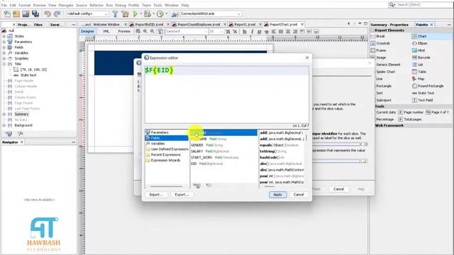 49# Java + Oracle + Jasper Report: Generate a report with using Chart in Jasper Report. смотреть онлайн