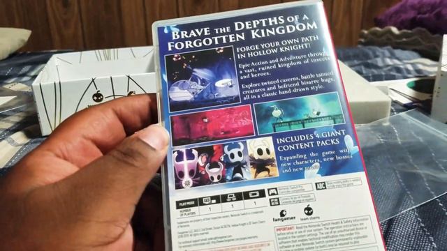 Hollow Knight Collector's Edition Unboxing #FanGamer