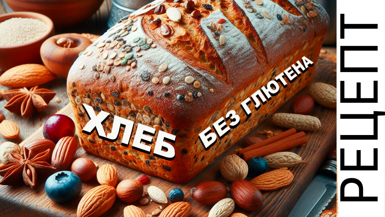 Хлеб БЕЗ Глютена 🍞 Оригинальный Рецепт #Кулинария