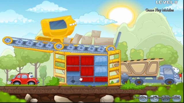 Wheely 3 - Gameplay Walkthrough - All Levels смотреть онлайн