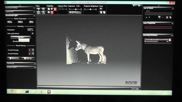 3D-Scanning Tutorial David Laserscanner 3.7 and VirtuCube смотреть онлайн
