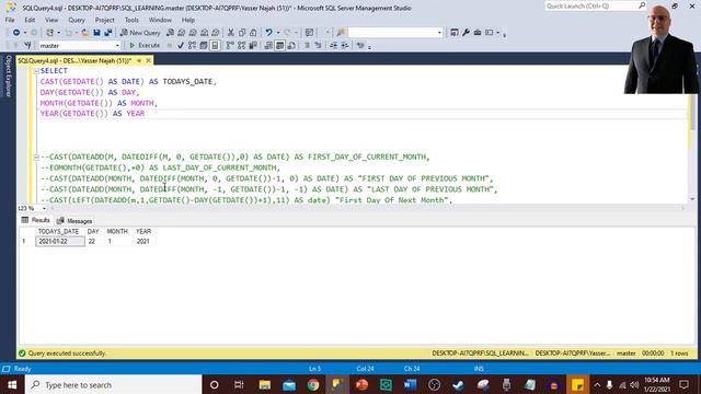 SQL Date Format and String смотреть онлайн