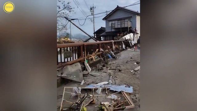 Doomsday in Japan! strong earthquake 7.6 and tsunami devastated Wajima Ishikawa, 48 died смотреть онлайн