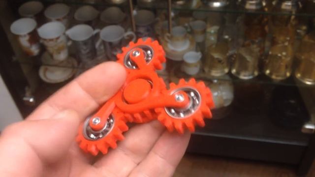 Hand spinner: Four gears на 3d принтере смотреть онлайн