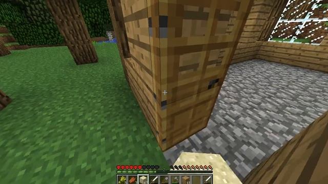 Minecraft-Хардкор деревня №4:Фундамент церквушки смотреть онлайн