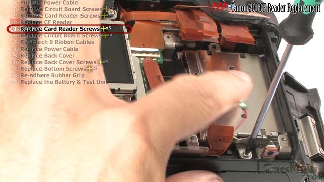 Canon 20D Compact Flash Card Reader Replacement - LensMyth смотреть онлайн