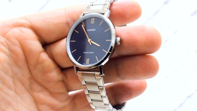 Часы Casio LTP-VT01D-2B - видео обзор от PresidentWatches.Ru смотреть онлайн
