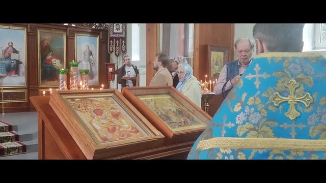 Величание Пресвятой Богородице пред иконой Ея «Тихвинской» смотреть онлайн