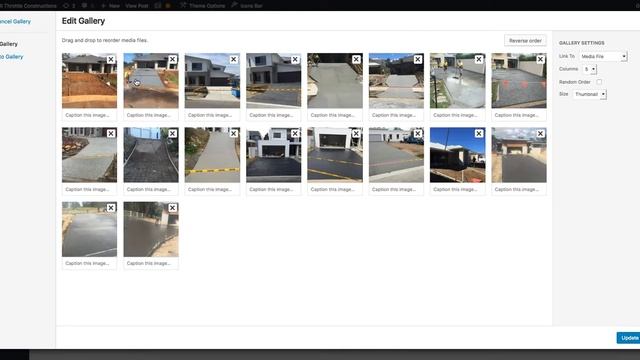 Reorganising Pictures on Wordpress Gallery смотреть онлайн