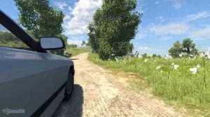 BeamNG DRIVE Alpha Version - Gavril Grand Marshal Test Drive and Crash