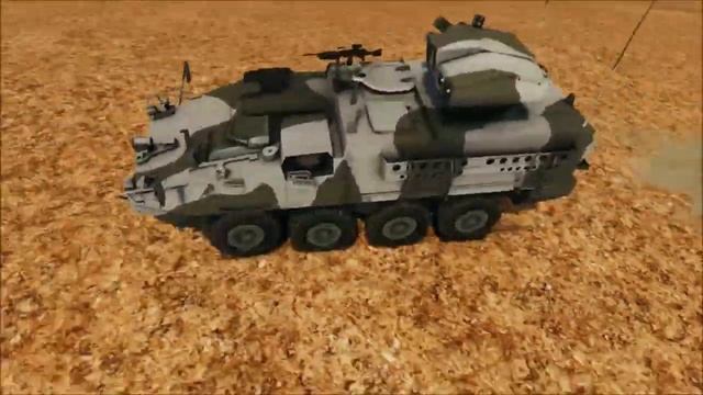 Stryker M1134 ATGM v1.0 for GTA 4 смотреть онлайн