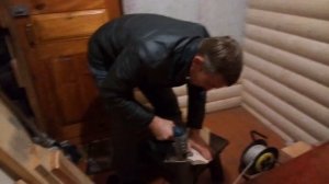 Крепление угла из блокхауса