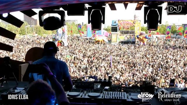 Idris Elba LIVE From Elrow London