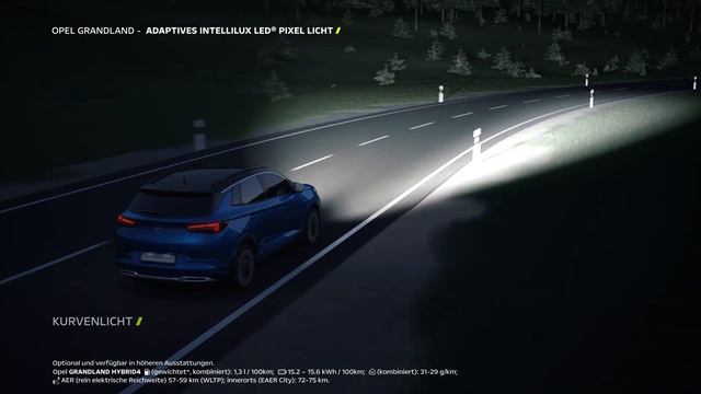 Wegweisend: Der neue Opel Grandland mit IntelliLux LED® Pixel Licht смотреть онлайн