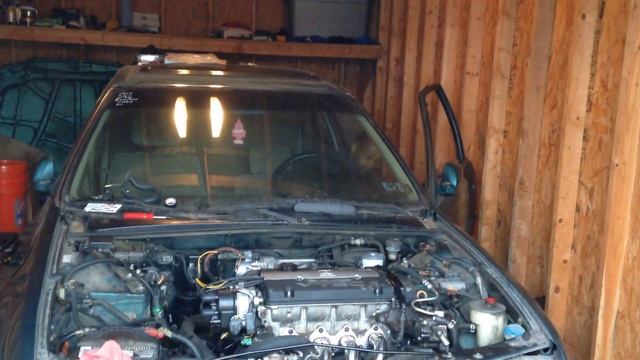 1993 Honda Accord EX Coupe H22A Swap Start Up - Keshia - Part 1 смотреть онлайн