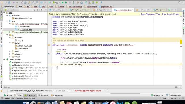[Deprecated ] android Dialogs: pop up activity شرح القوائم المنبثقة | android دورة اندرويد 30 смотреть онлайн