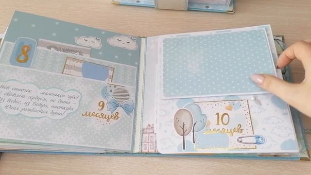 Фотоальбом 20_20 см Мамины сокровища и папка для документов.Скрапбукинг ручная работа.mp4 смотреть онлайн