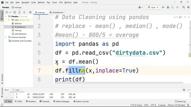 Mean(),Median(),Mode() Functions In Pandas | Data Cleaning | Machine Learning | Pandas Tamil смотреть онлайн