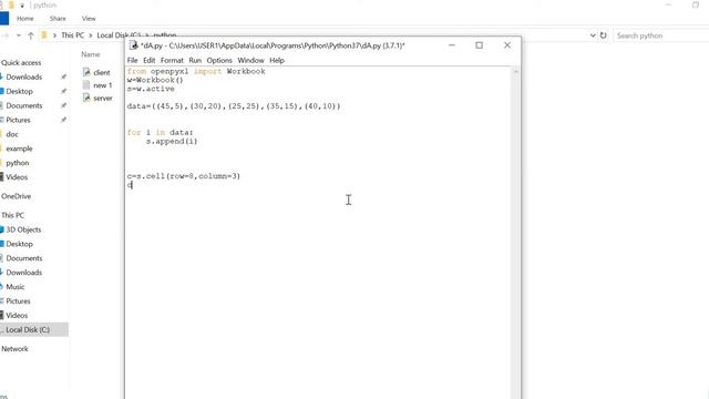 Openpyxl(Python with Excel)- write formula into the cell смотреть онлайн