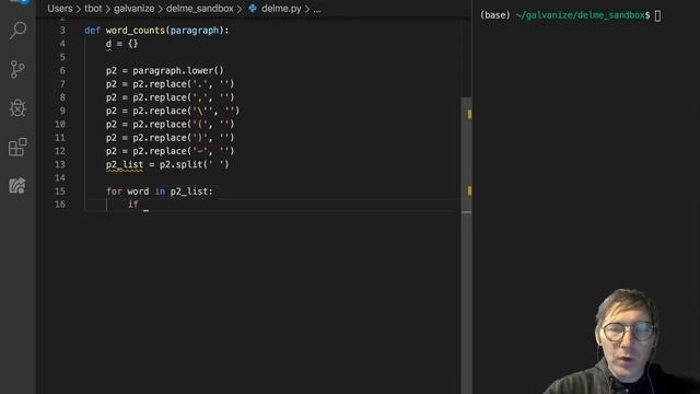 Dictionaries - Dictionary accumulator, checking for membership смотреть онлайн