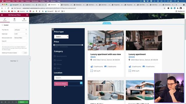 How To Add Filters With JetSmartFilters From Crocoblock - Elementor Pro