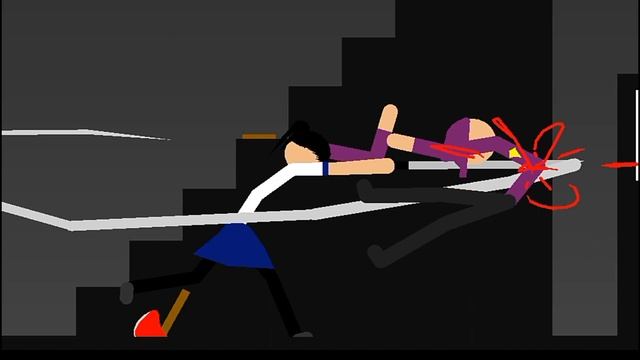Purple Guy Vs Yandere-chan Part 3 | Stick Nodes Animation смотреть онлайн