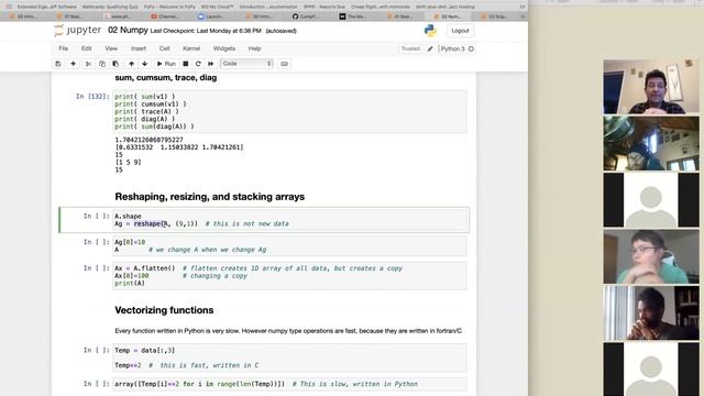 Computational Physics in Python, Rutgers University, 2021, lecture 10 смотреть онлайн