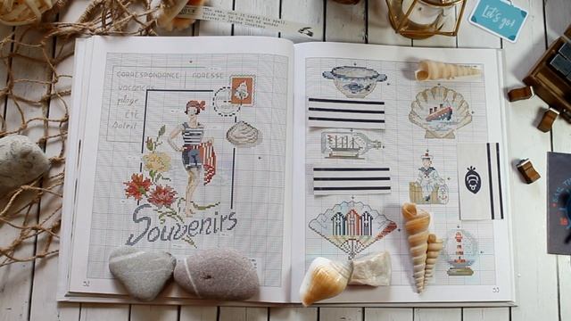 Обзор книги Вероник Ажинер "Морские и летние сюжеты" смотреть онлайн