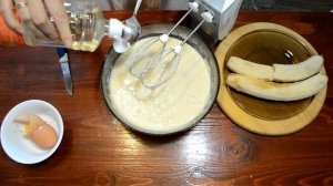 Панкейк с бананом. Рецепт панкейков. Оладьи с бананом Pancake.