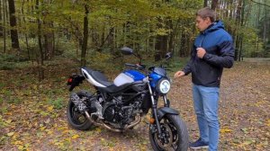 Честный обзор Suzuki SV650A 2018 - бодрый и добрый.