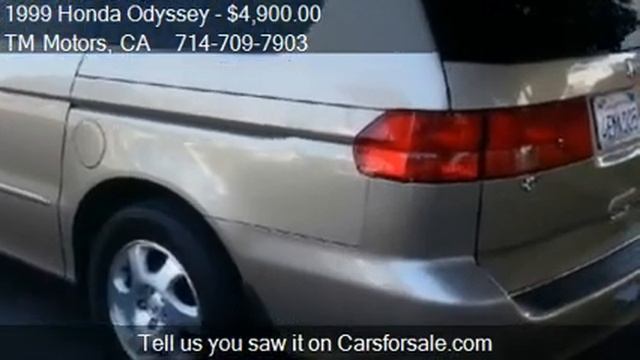 1999 Honda Odyssey EX - for sale in Anaheim, CA 92805 смотреть онлайн