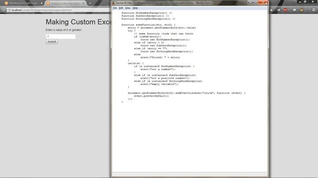 Handling Errors with Exceptions: JavaScript and PHP смотреть онлайн
